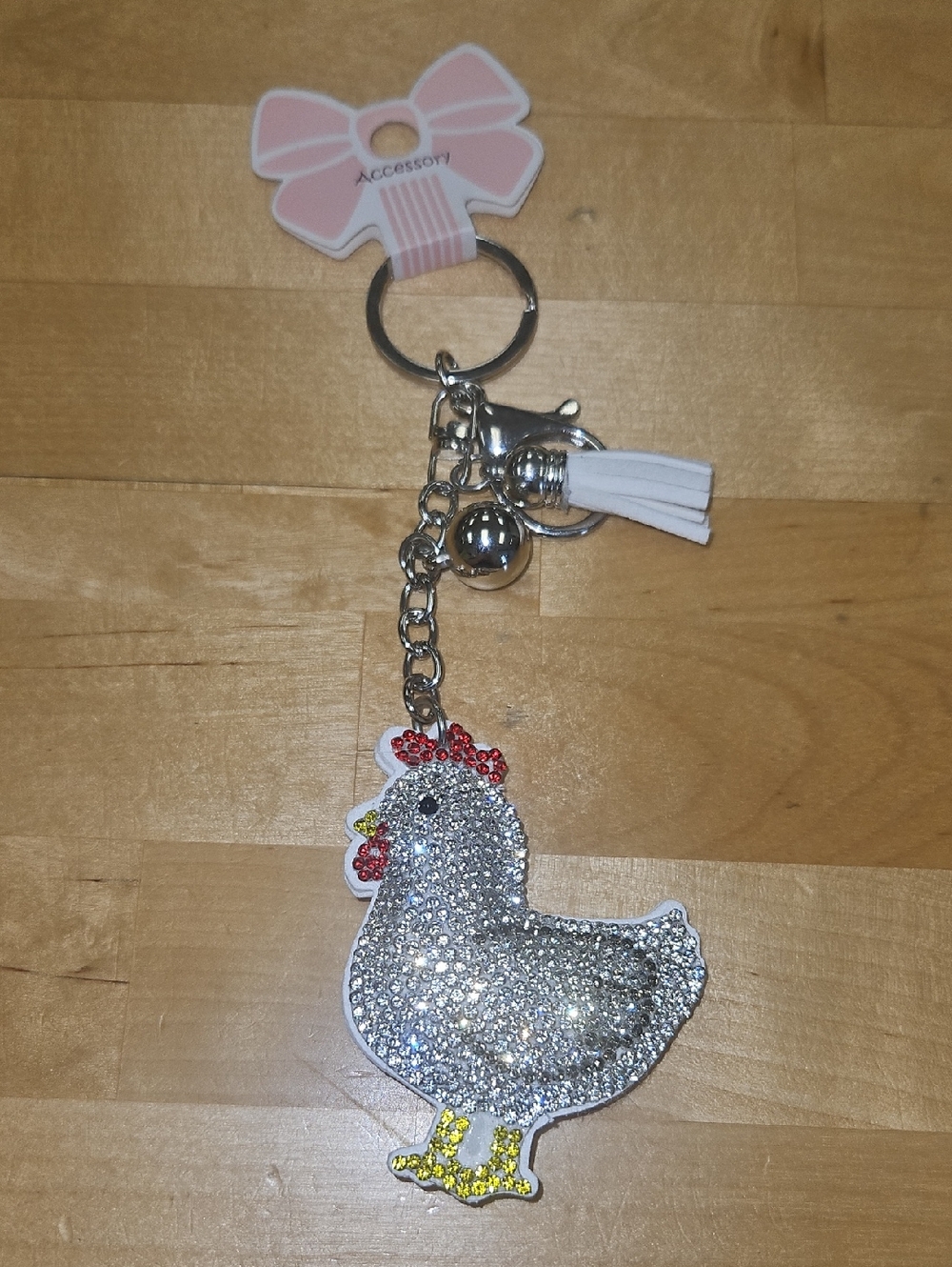 Sparkling Animal Rhinestone Keychains - Picture 8 of 12